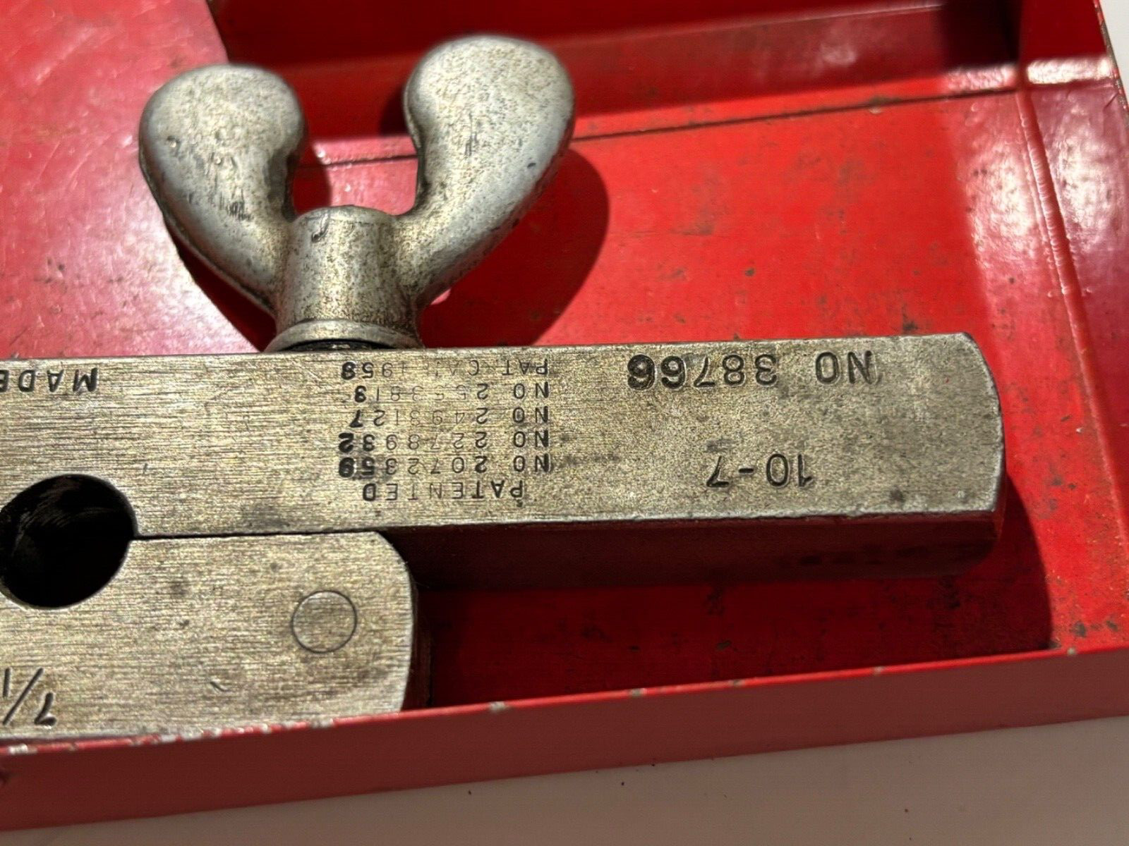 Double Flaring Tool – 3/16″ to 1/2″ Range – NOT Complete – Rimac Tools #36 PARTS
