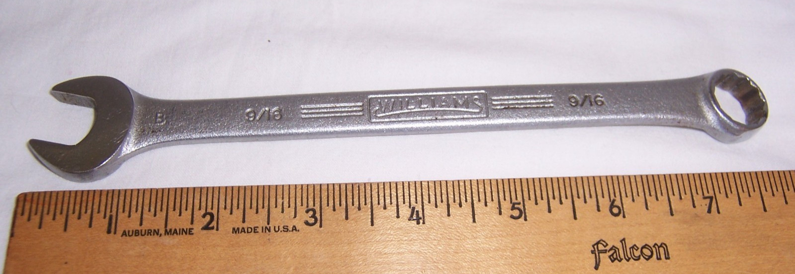 Williams Tools 1163 Superrench 9/16″ Combination Wrench 12 Point Vintage USA