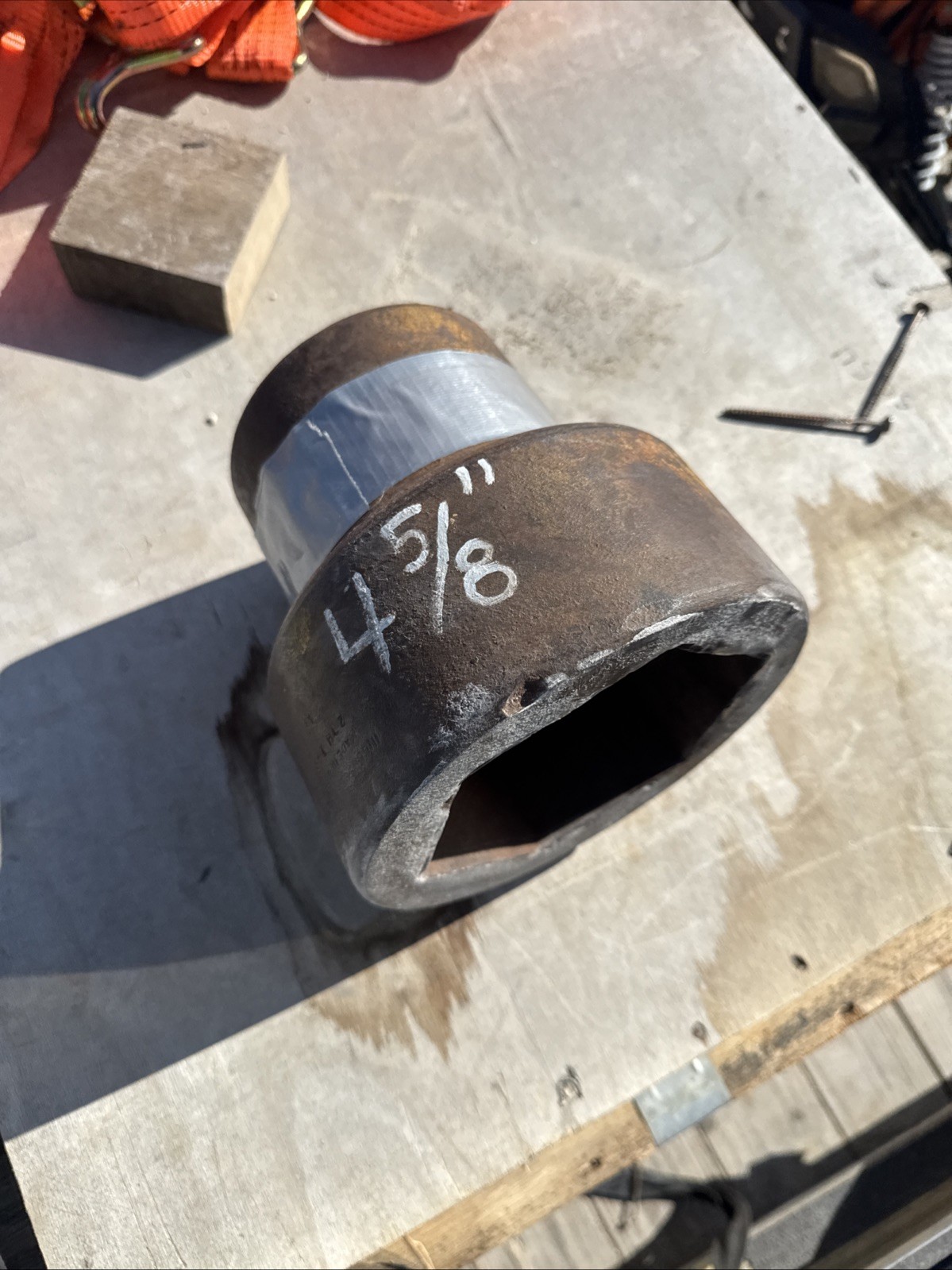 4 5/8 Inch Impact Socket 2.5 Inch Drive 2 1/2 Inch Ingersoll Rand 21h148