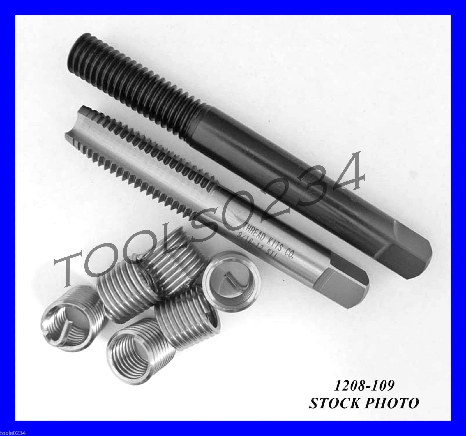9/16-12 SAE UNC Thread Repair Kit 1208-109 Perma Coil USA Fits Heli