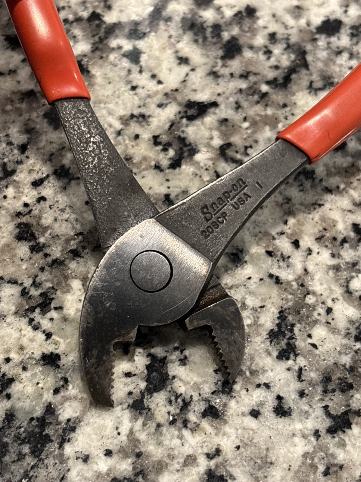 Snap On USA 208CP Long Angled Nose Battery Terminal Pliers