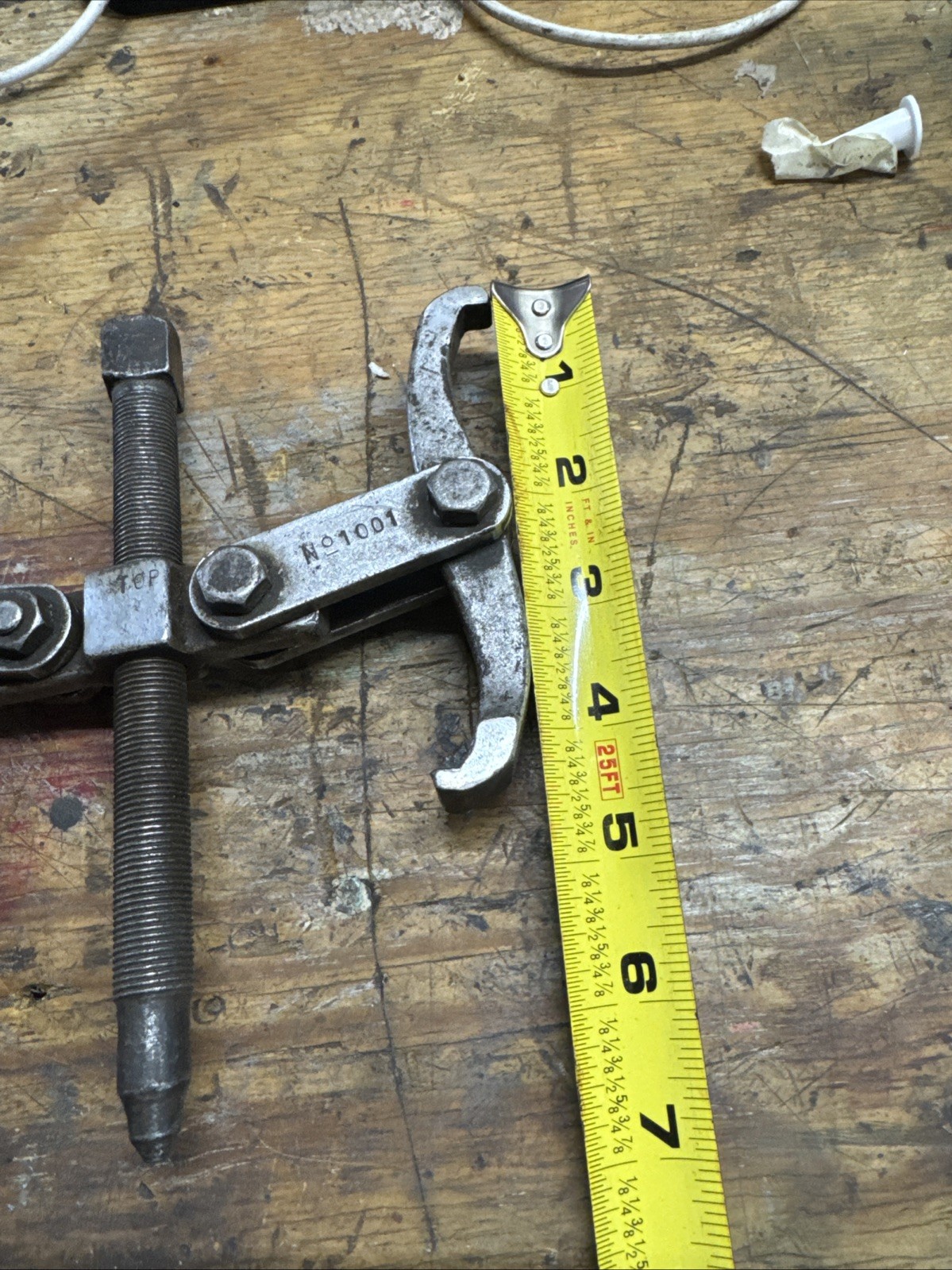 Vintage OTC Owatonna Tool CO NO 1002 2-Jaw Gear Pulley Puller 4.5” Arms