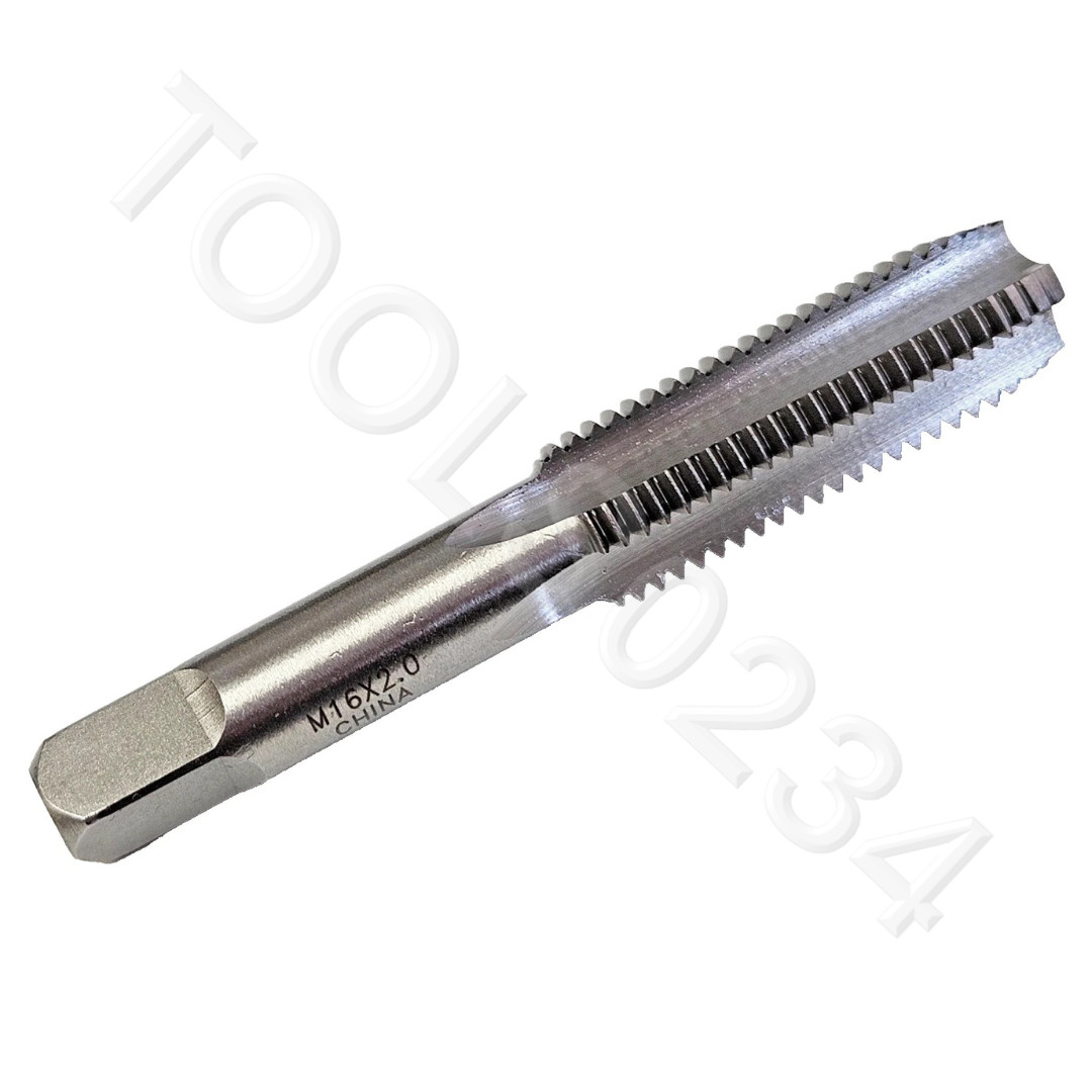 M16 X 2.0 Plug Tap Metric Irwin 1756 ZR 16MM Carbon Steel Hand Tap 4FL USA RH