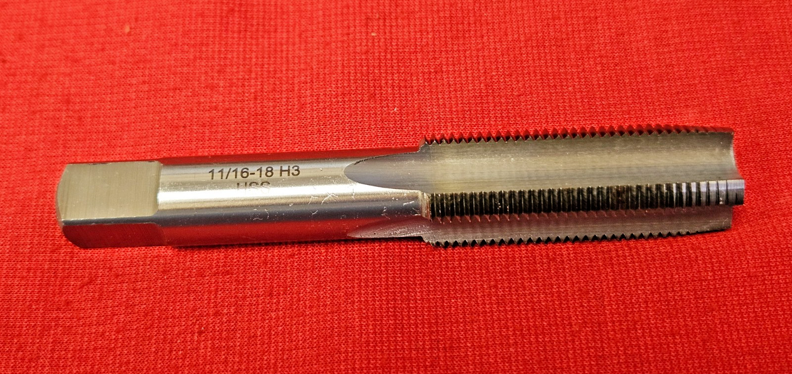 11/16-18 Taper Tap 4FL HSS Special Thread Tap Ford Suspension RH A1 121-04418