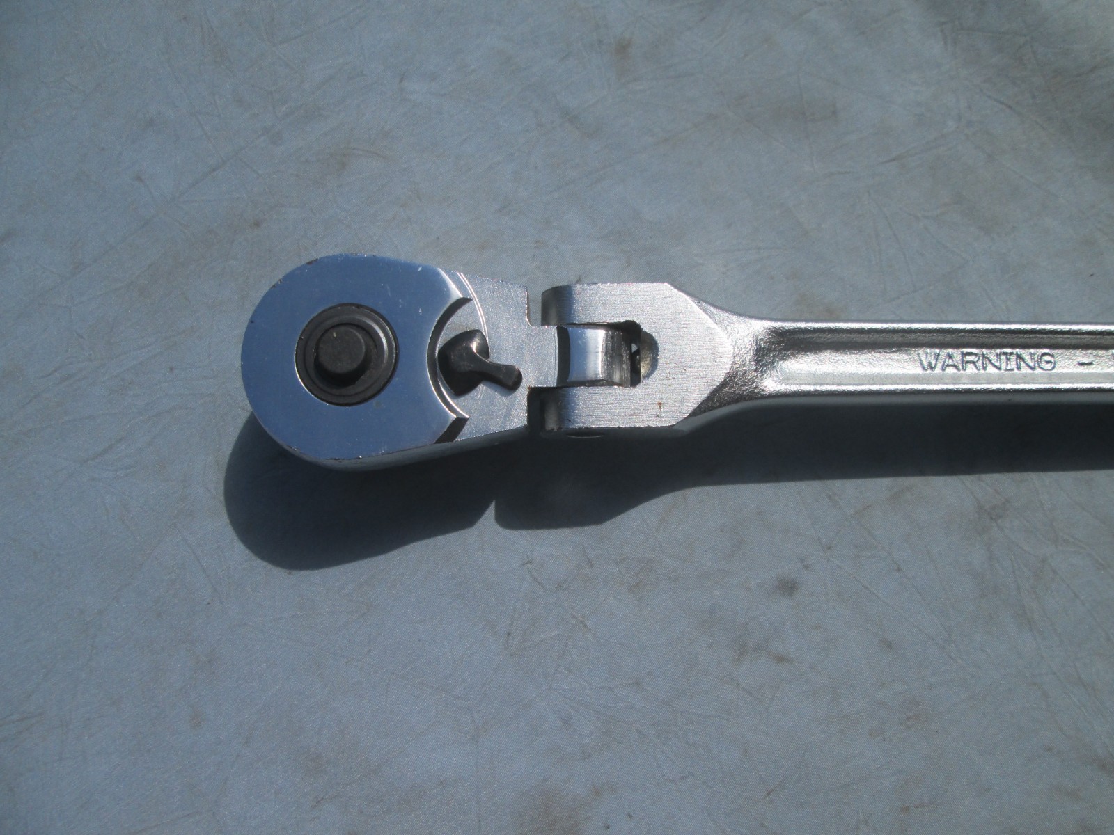 Vtg. SEARS Craftsman Flex Head 1/2″ Drive Ratchet 44816 VVK series Minty Nice