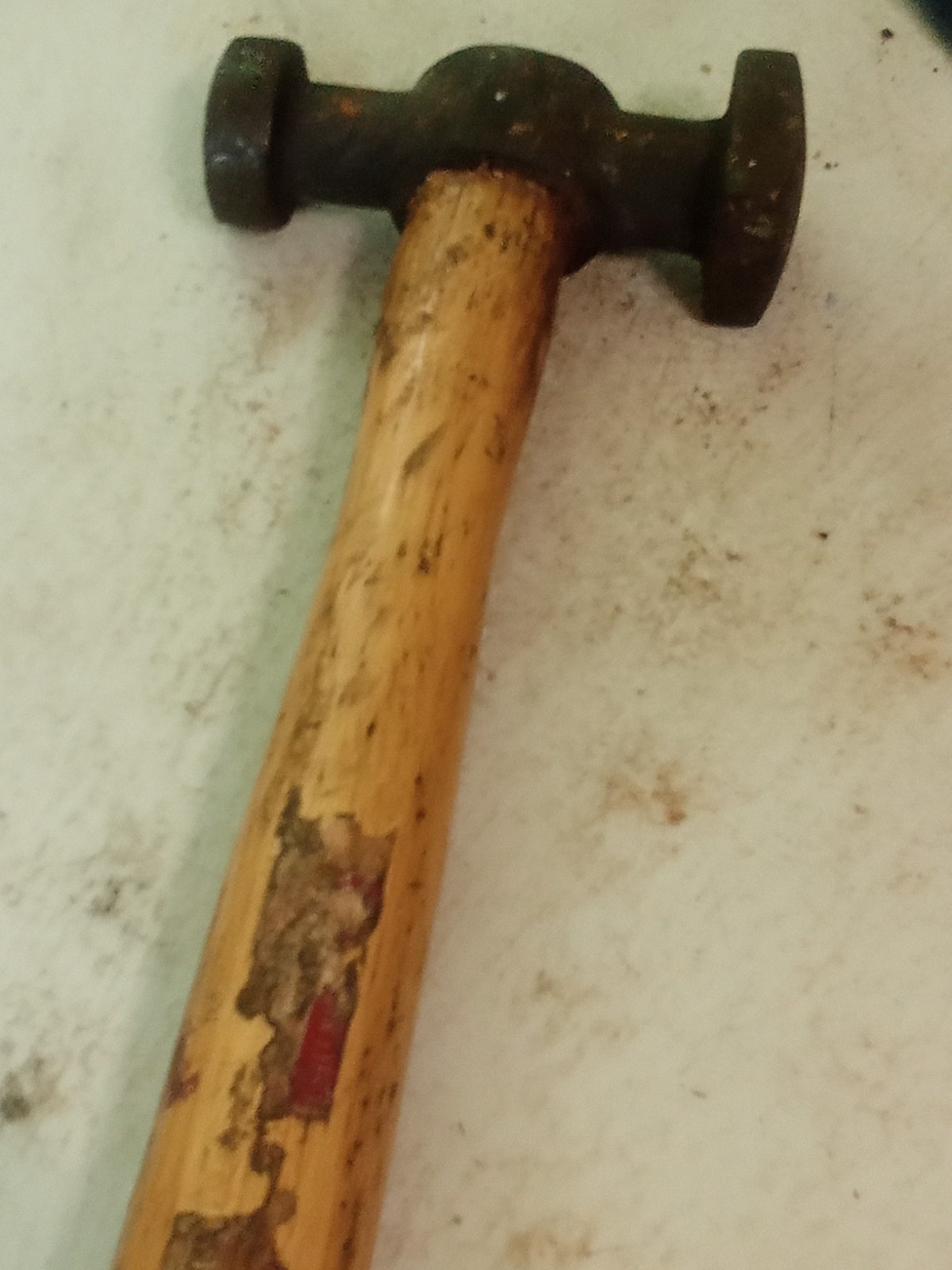 Vintage Auto Body Repair Hammer – Round and Square Heads