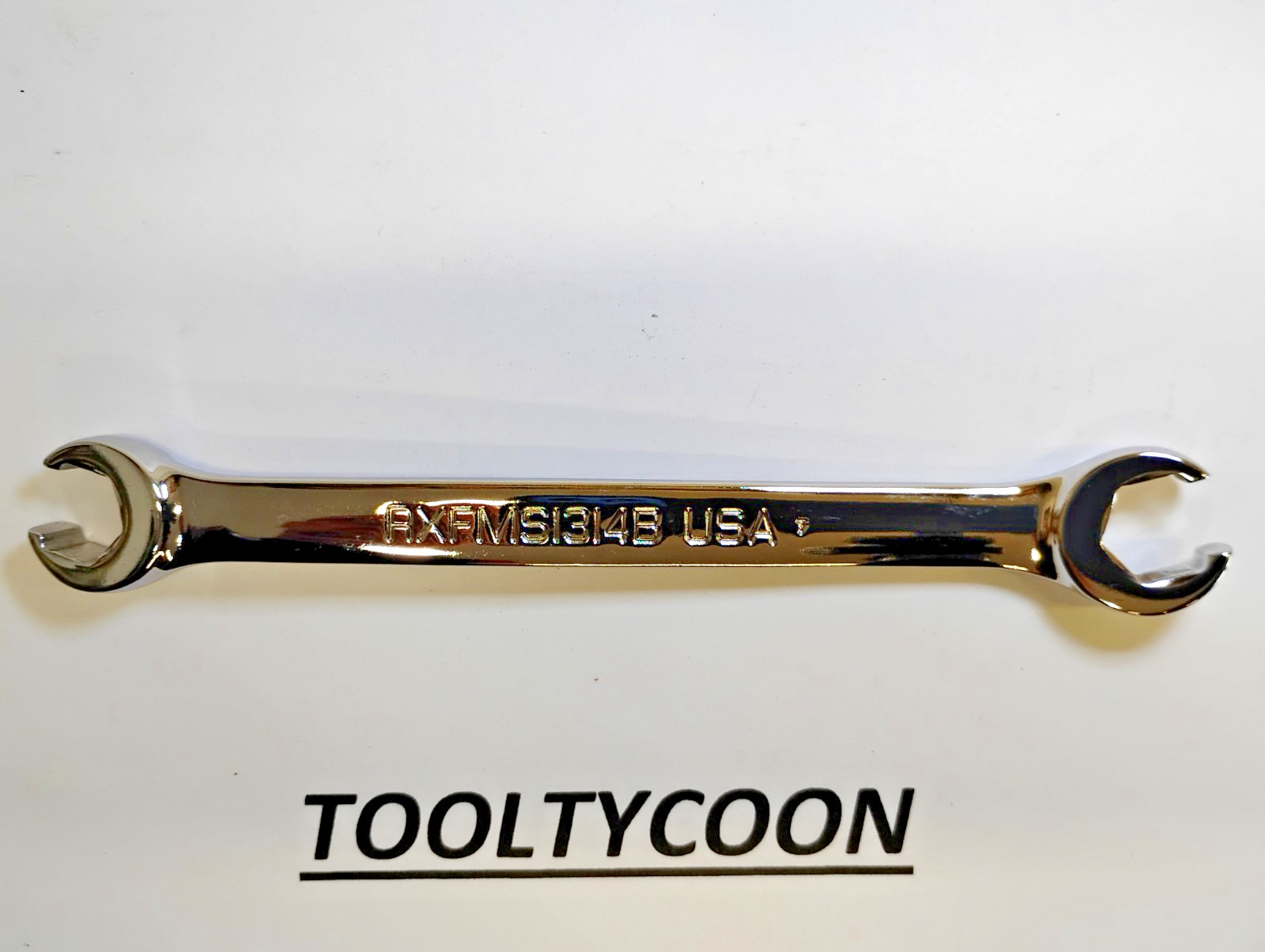 Snap-on Tools NEW 13mm 14mm Metric 6 Point Double Flare Nut Wrench RFXMS1314B