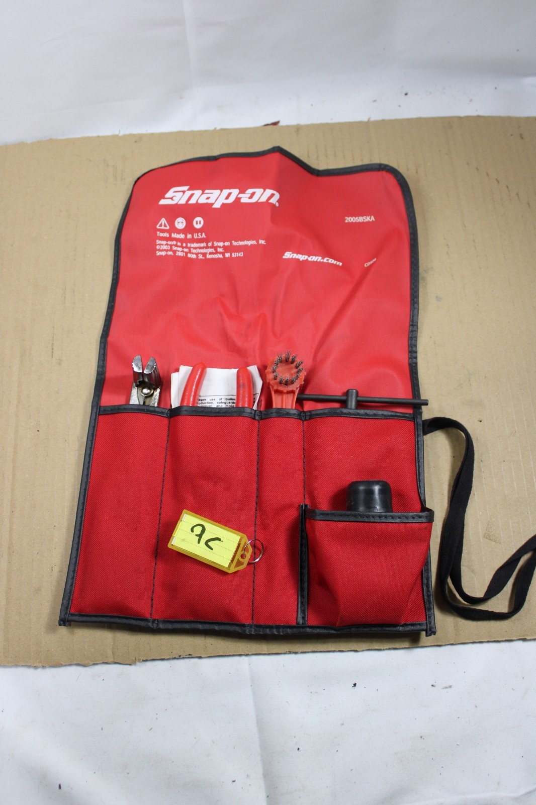 SNAP ON TOOLS 2005-BS-K 5 PIECE BATTERY TOOL SET IN POUCH