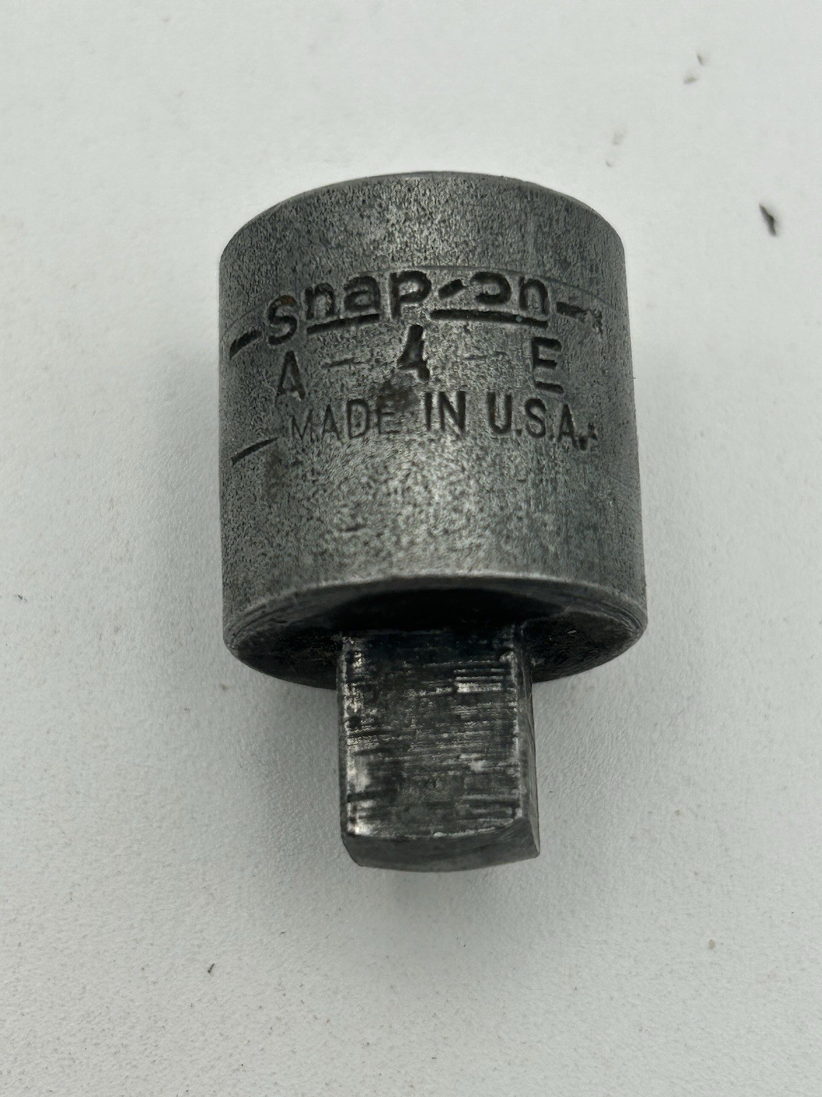 Vintage Snap On Tools A-4 (1/2″ to 3/8″) Chrome Reducer Adapter