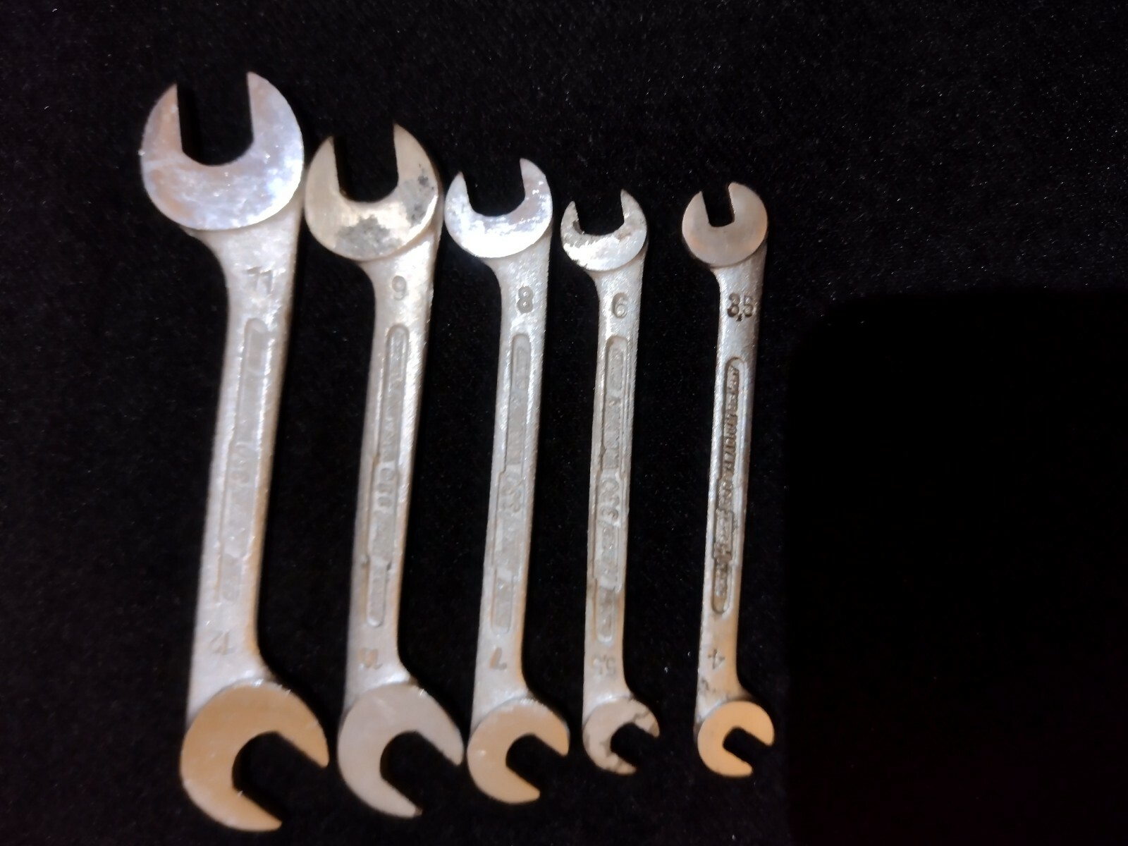 Hazet 330 SPANNER Miniature SIZES; 3.5×4 & 5.5×6 & 7×8 & 9×10 & 11×12 Tool Kit,