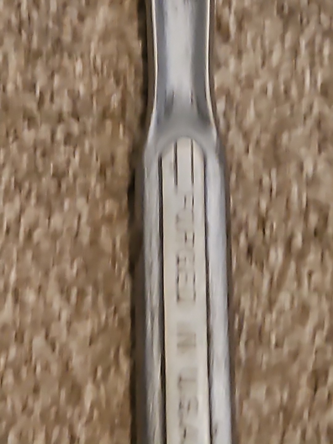 Craftsman USA 1/2″ Drive Flying V Oil Port Ratchet Forged Handle Pear Head Vtg A