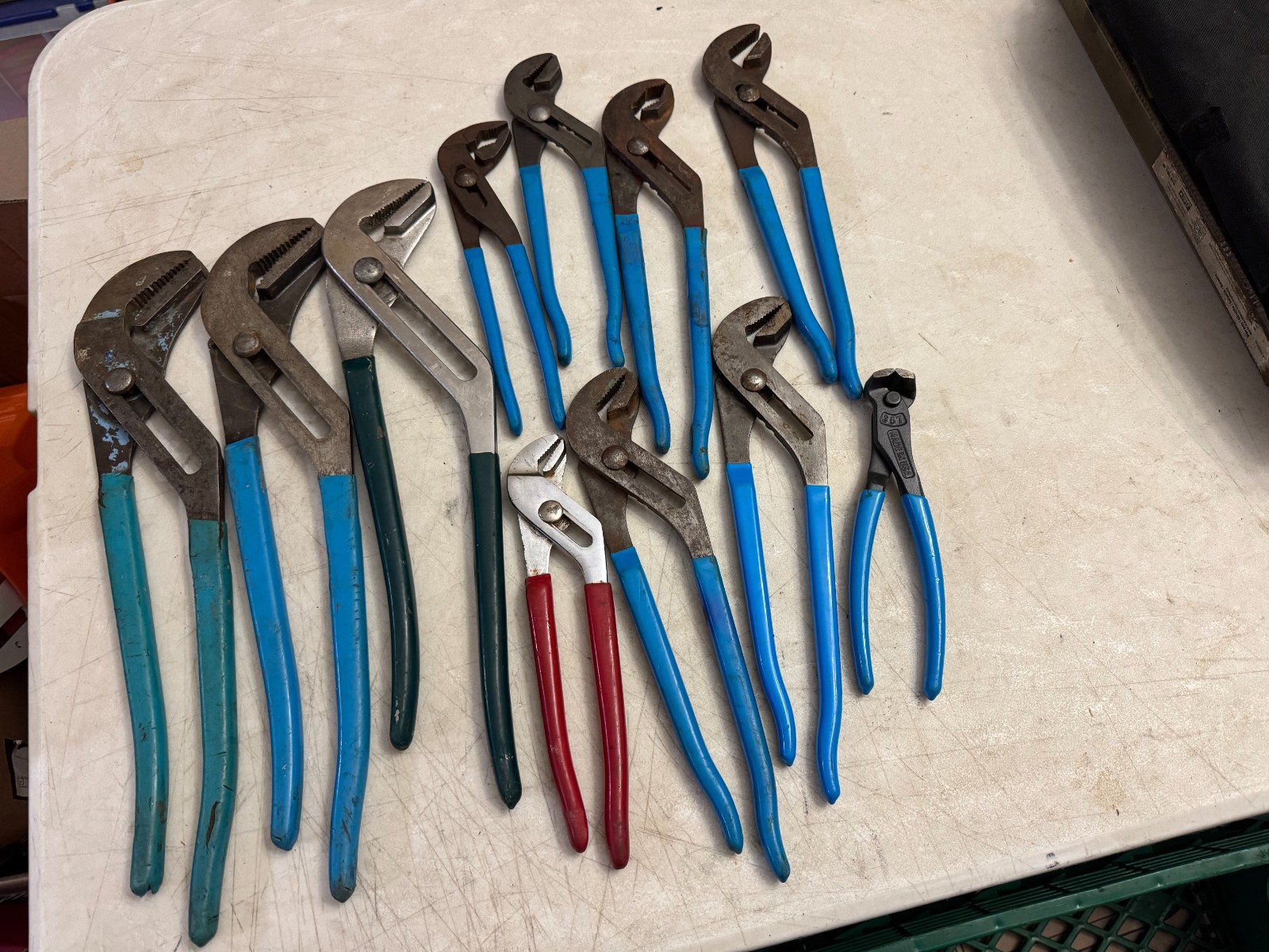 CHAN NEL LOCK 460 440 430 Mixed 11 Pc Pliers Bundle