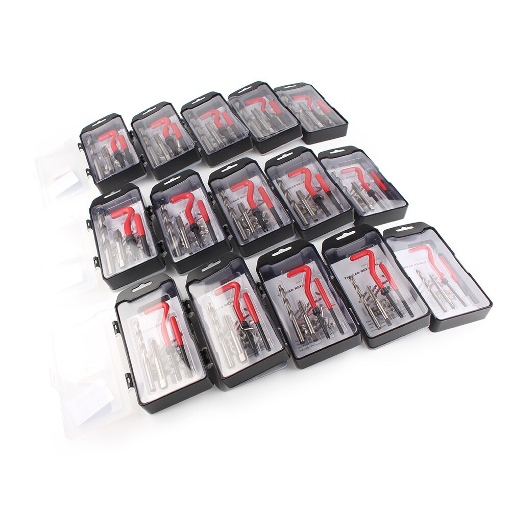 Metric Thread Repair Tool Insert Kit M5 M6 M8 M10 M12 M14 Helicoil Car Coil