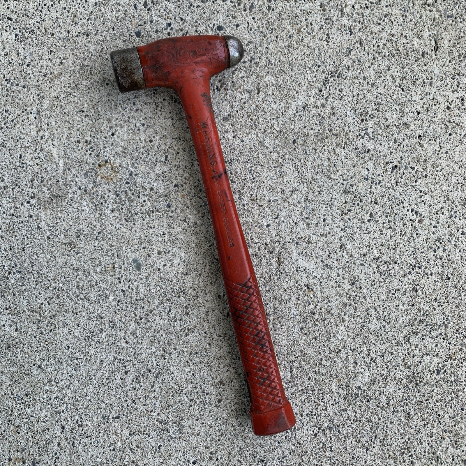 Snap On BPD 16 Dead Blow Ball Peen Hammer Used