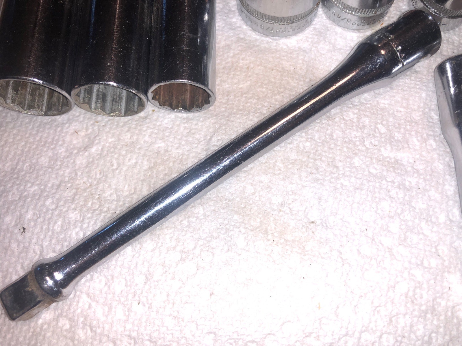 VTG INDESTRO Super 3/8” Drive Standard Socket Extension Swivel 12-Point Sockets