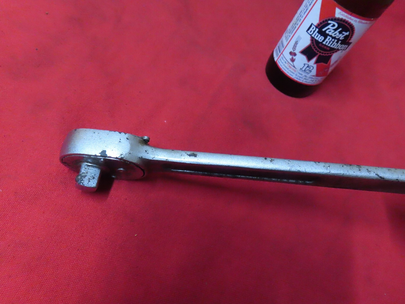 Vtg Billings LS-1410,1/2dr Life-time Ratchet,Wide lever,Satin,USA~AV/GD🤠B5.24R