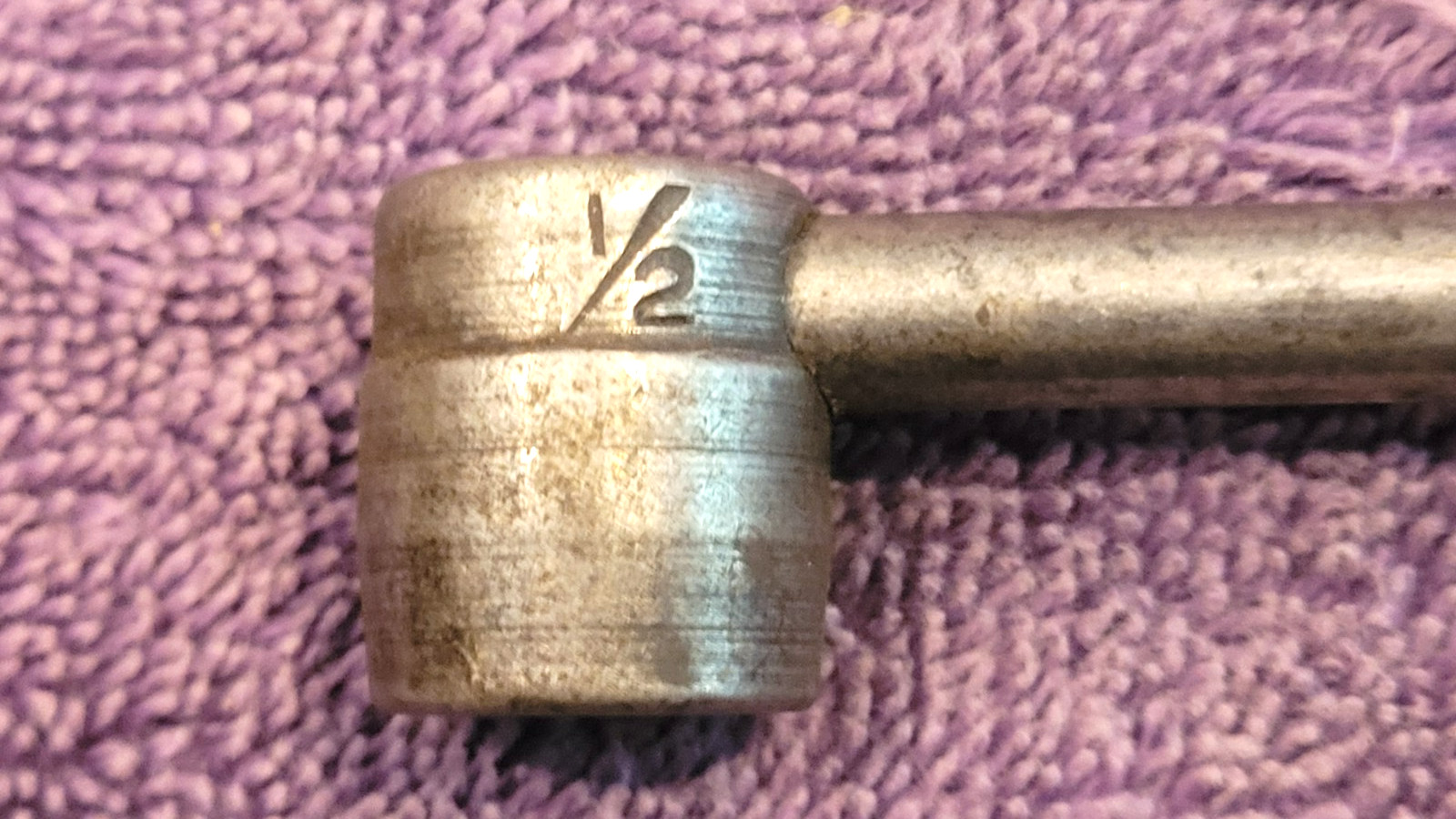 Vintage SNAP ON 7/16” x 1/2” Hammer Head Fixed Socket Wrench