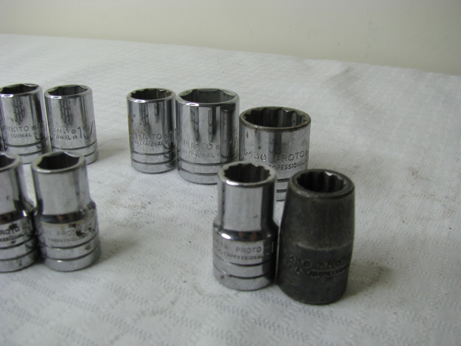 Proto Professional Socket lot of 15 SEE PHOTOS