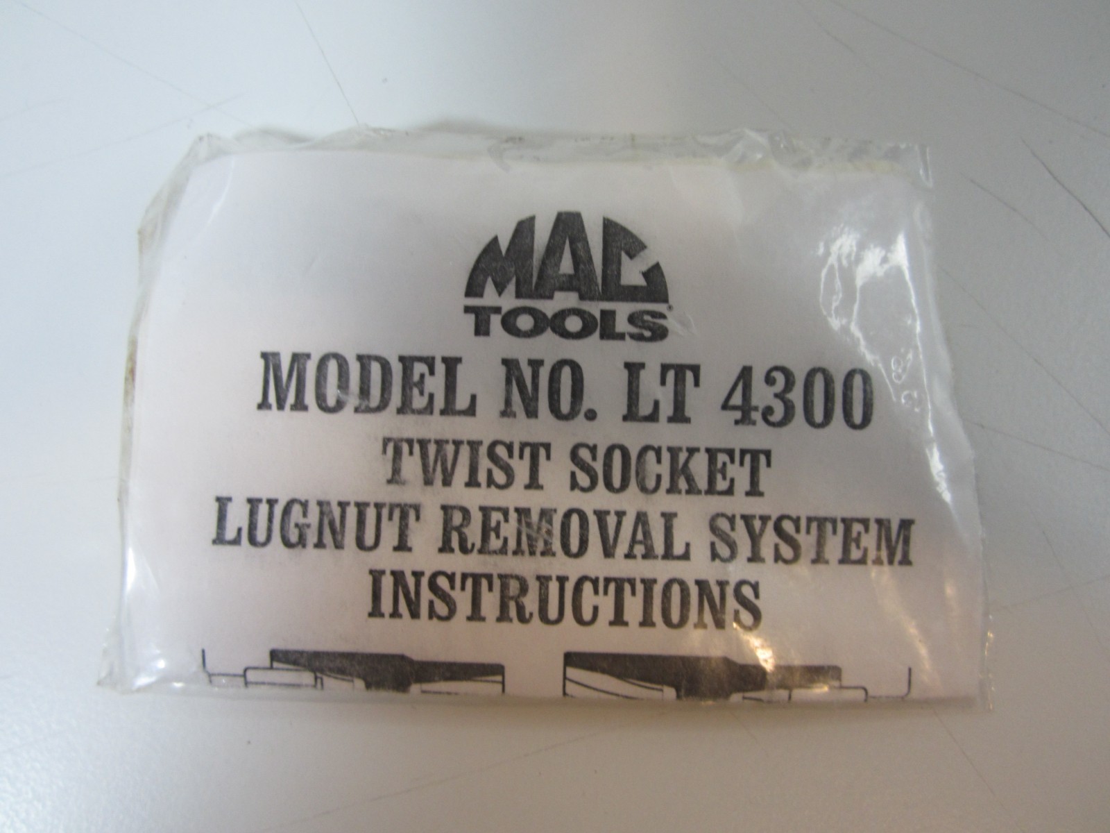 Mac Tools LT4300 3pc 1/2″dr Lug Nut Removal Twist Sockets 3/4-19mm & 13/16 -21mm