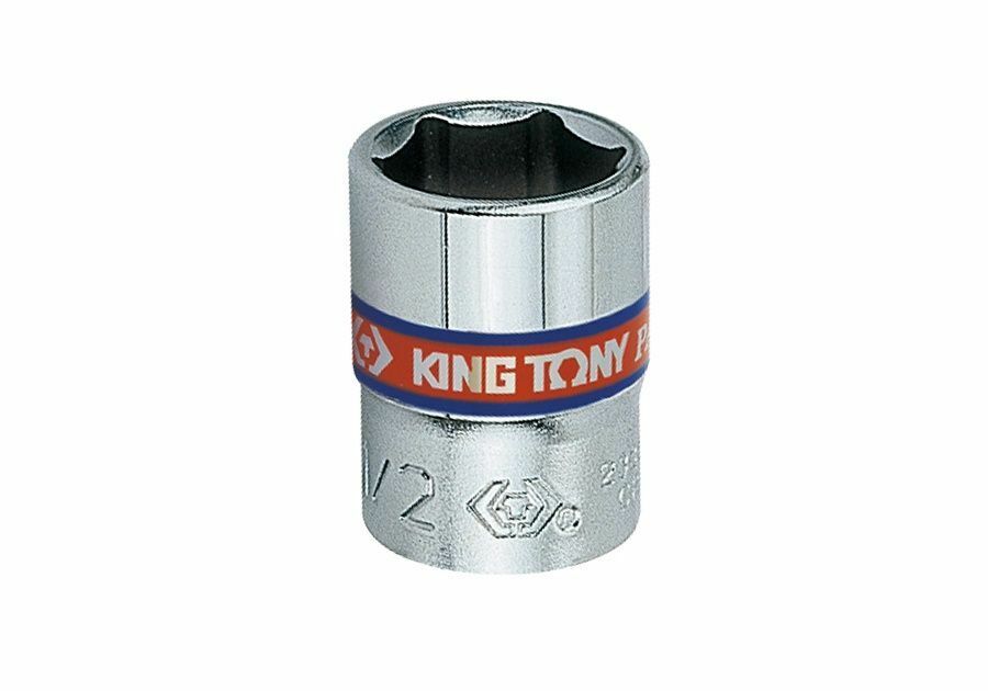 1/4” Drive 6 Point SAE Imperial Inch Standard Socket 6pt KING TONY 1/4 inch