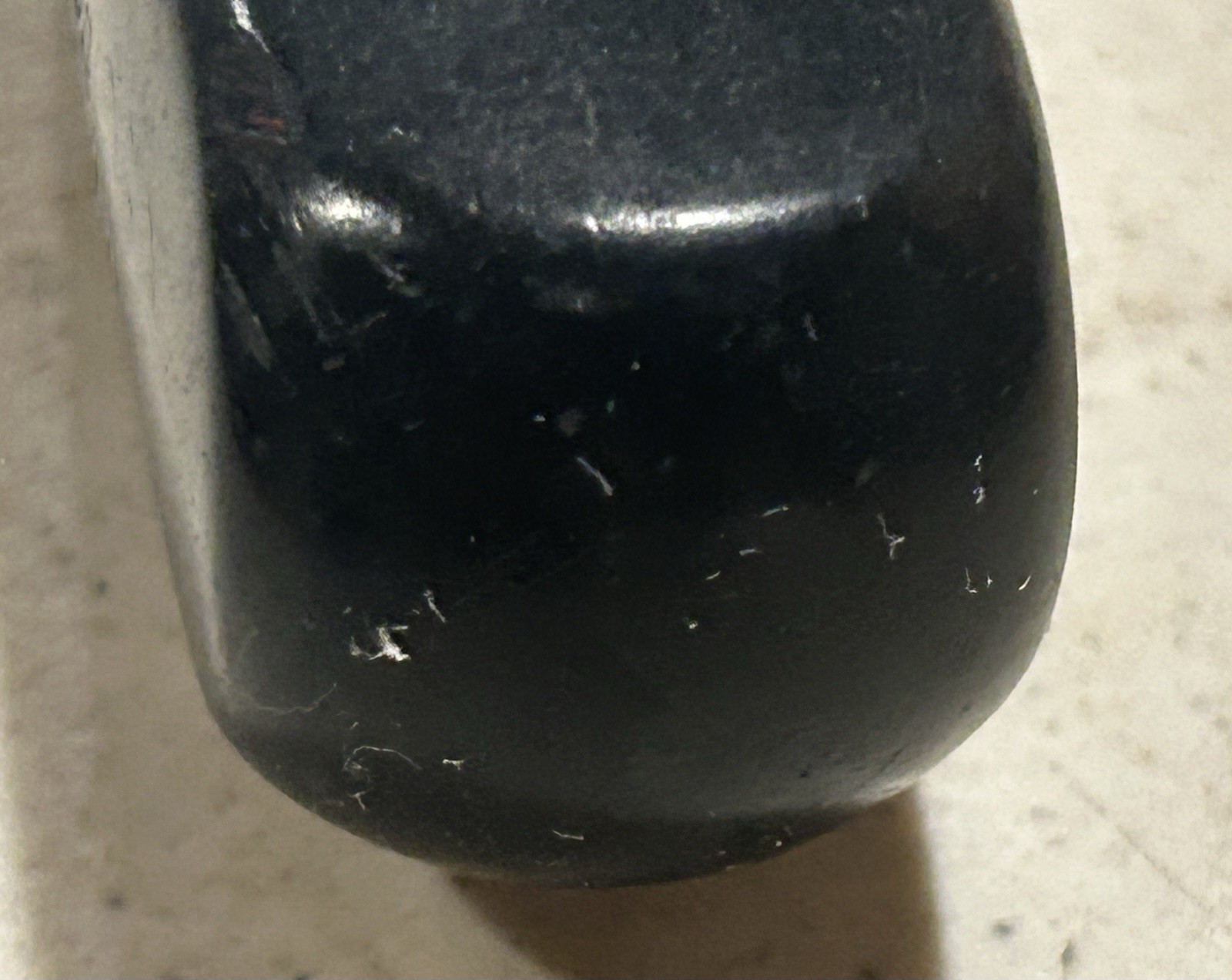 VINTAGE Snap-On SSDP64 #4 Phillips Screwdriver Black Hard Handle USA
