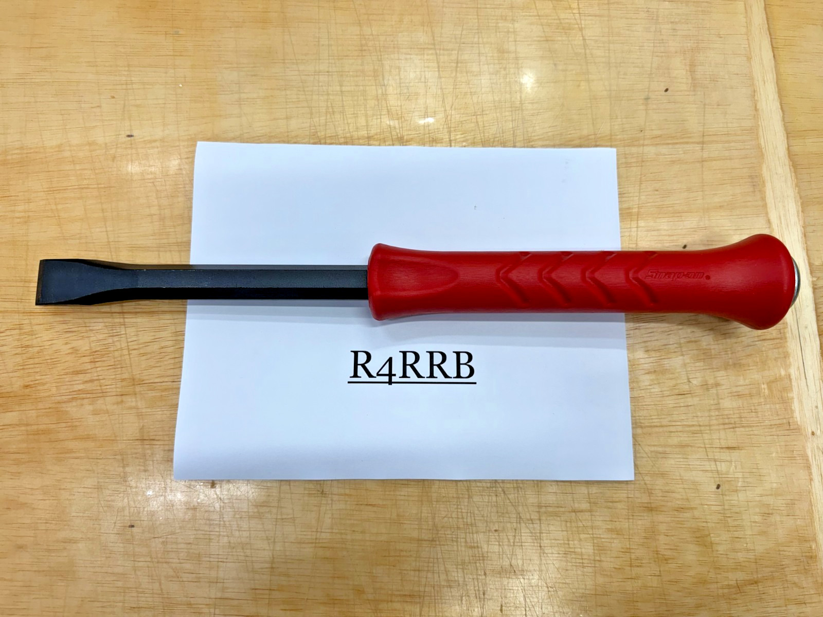 Snap-on Tools USA NEW RED 18″ Length Steel Striking Demolition Chisel SPDC18R