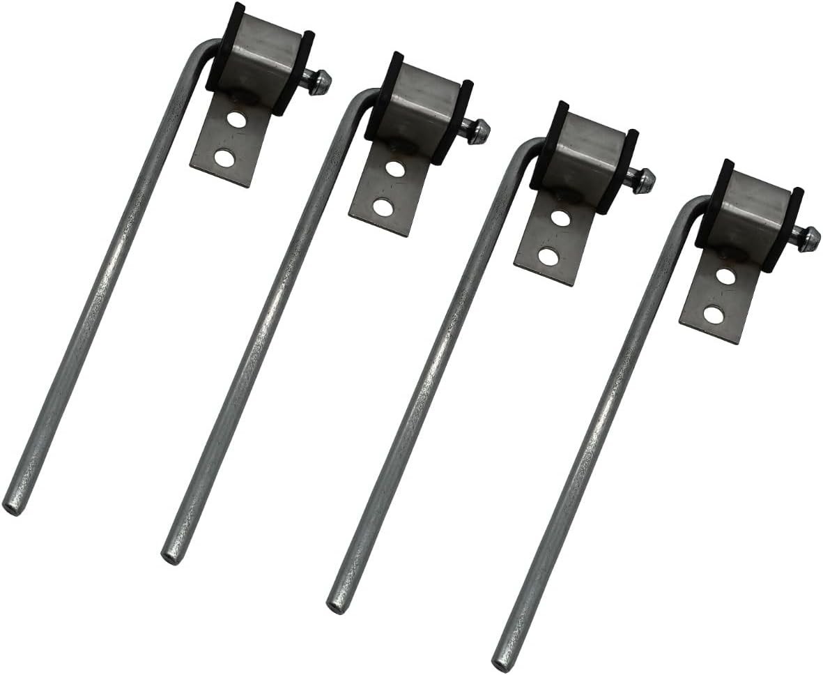 4 Pack Universal Exhaust Hanger Rod Weld On Heavy Duty Exhaust Bracket Hanger…