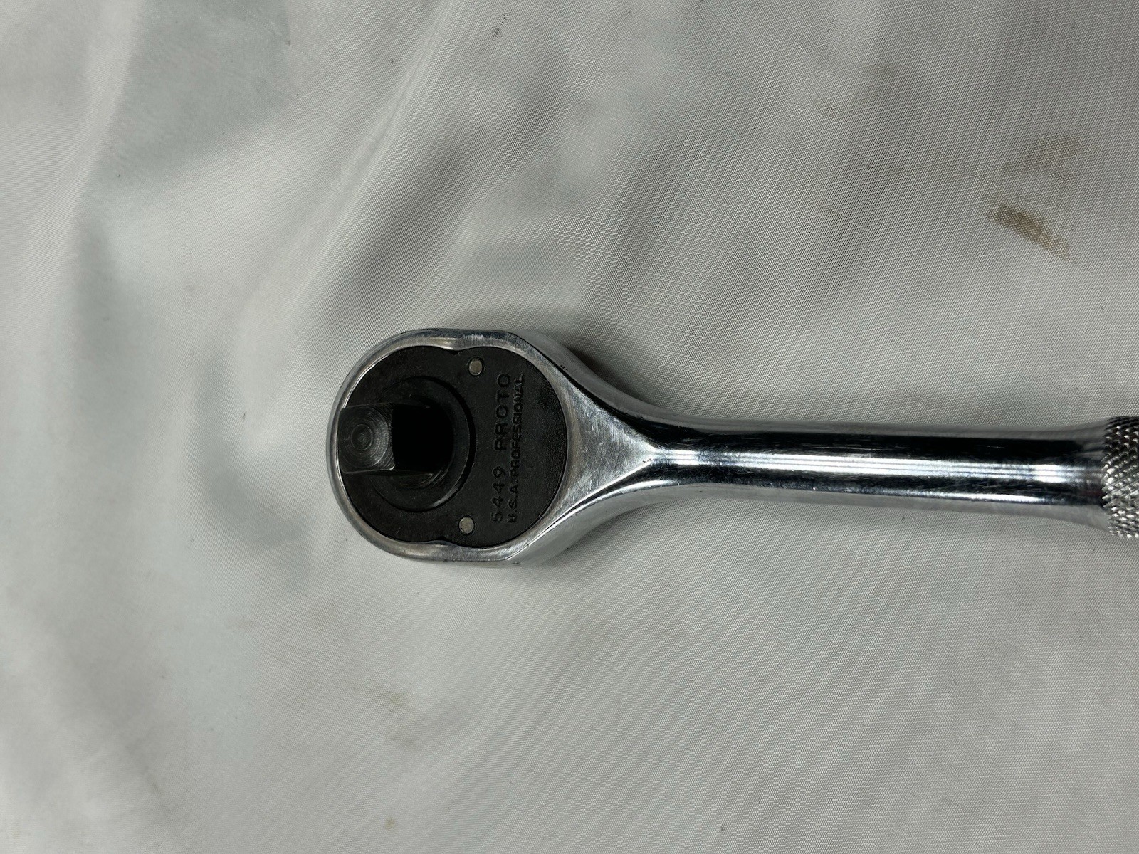 PROTO USA #5449 1/2” Drive Ratchet Heavy Duty Knurled Handle
