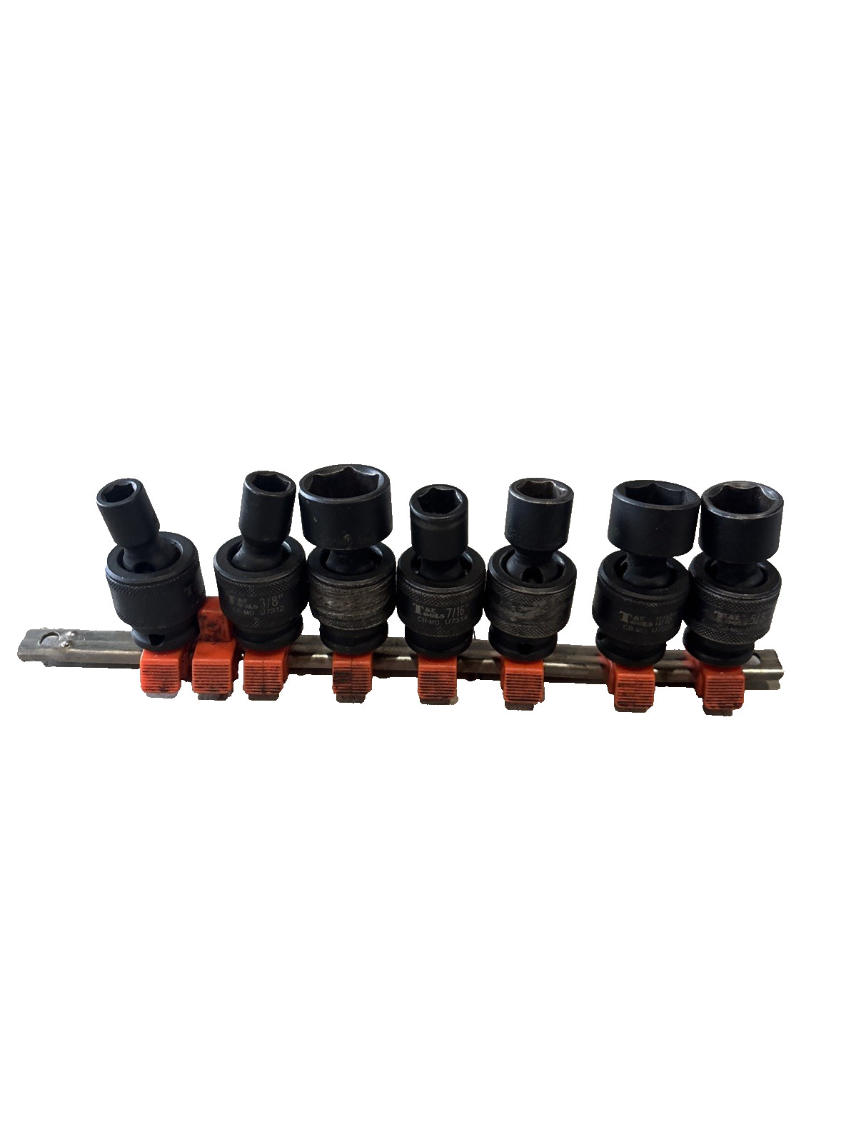 T&E Tools Swivel Sockets 3/8″ Drive – Good Condition