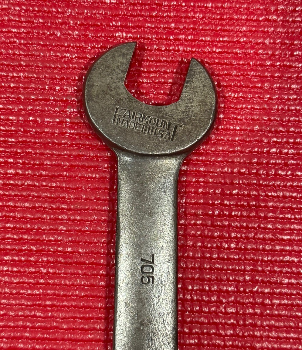 Vintage Fairmount Tools 705, SAE 13/16″ Open End Wrench Made in USA