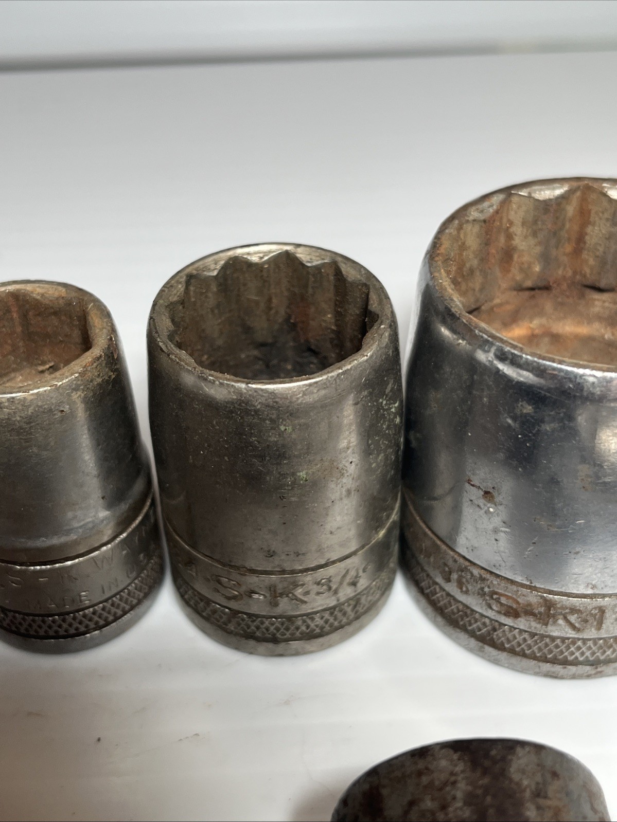 SK Vintage Assorted Tools And Sockets