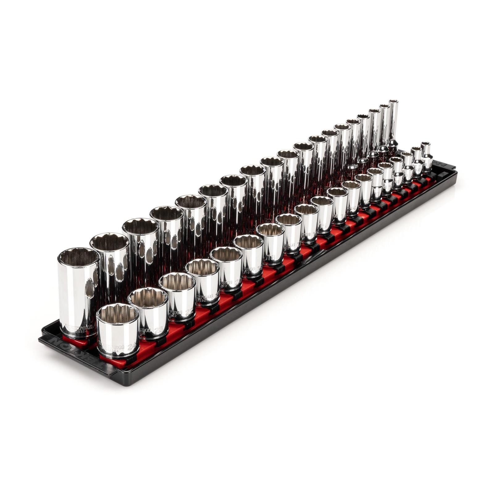 Tekton SHD91212 3/8″ Drive 12-Point Socket Set, 38-Piece