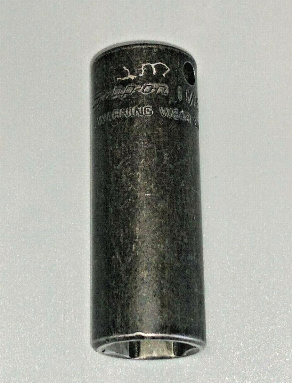 Snap-On SIMF220, 3/8″ Drive, 11/16″ Impact Socket, 2.6″ Deep, 6 Point.
