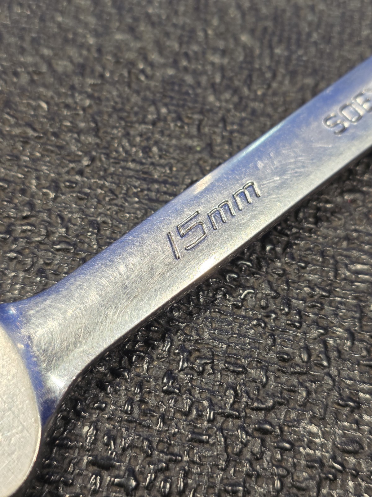 Snap-on Tools SOEXM15 15mm 12-Point Metric Flank Drive Plus Combination Wrench