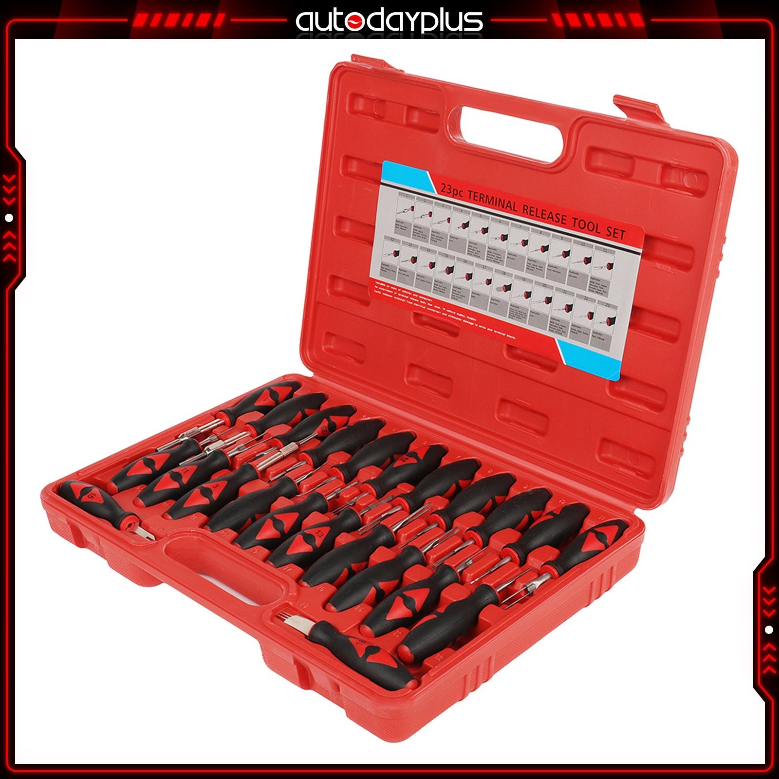 23pcs/set Universal Automotive Terminal Release Removal Remover Tool Kit