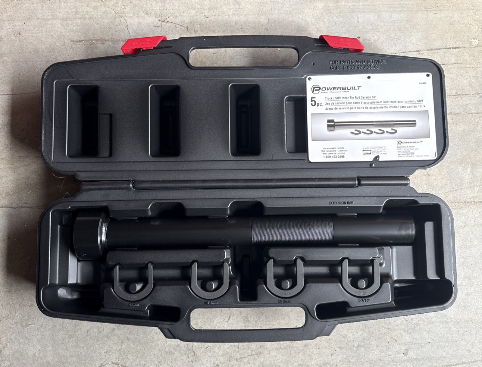 🔥Powerbuilt 5 Piece Truck and SUV Inner Tie Rod Service Kit # 85 641440 🛻