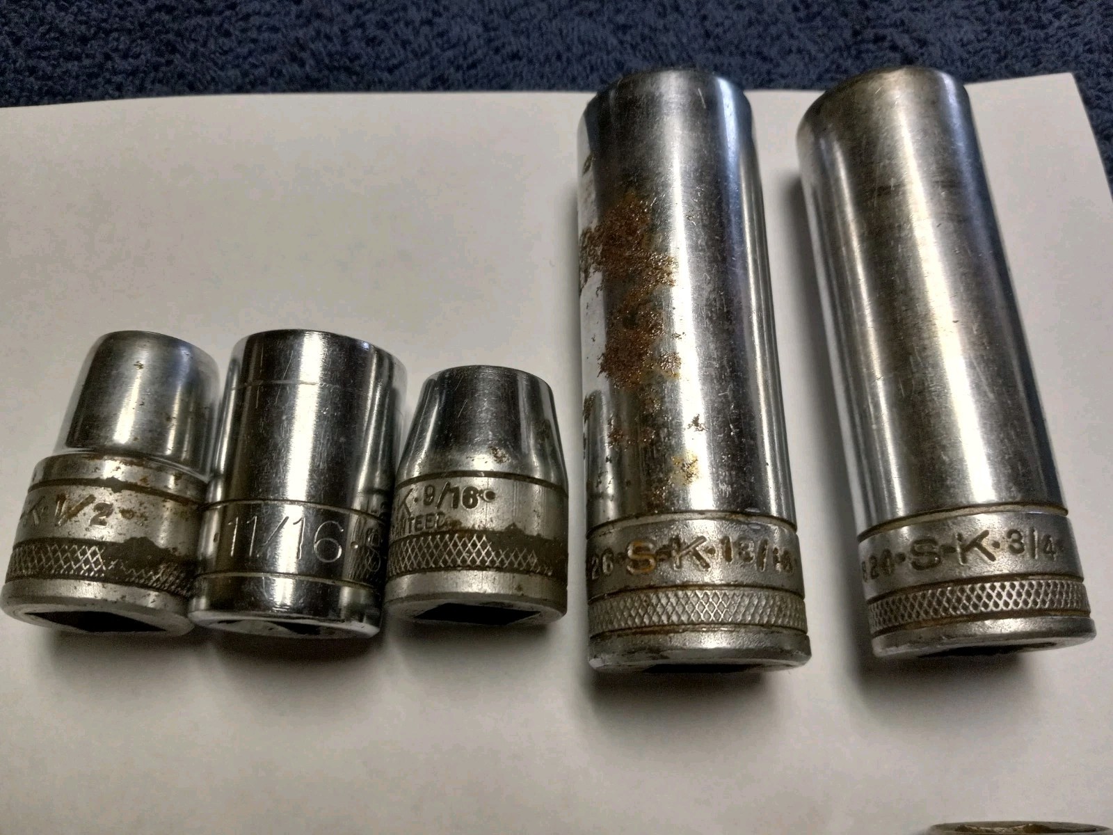 S-K Socket Lot~Misc. Sizes