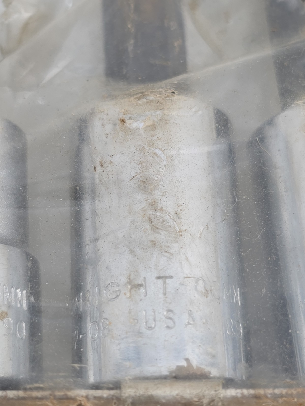Wright 353 Metric Hex Allen Bit Socket Set 2-10mm NOS USA Factory Sealed 8 Pc