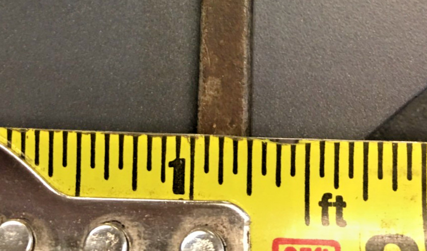 Flat/Slotted Screwdriver 8.5″ LONG, Square Shank, SOLID YELLOW HANDLE