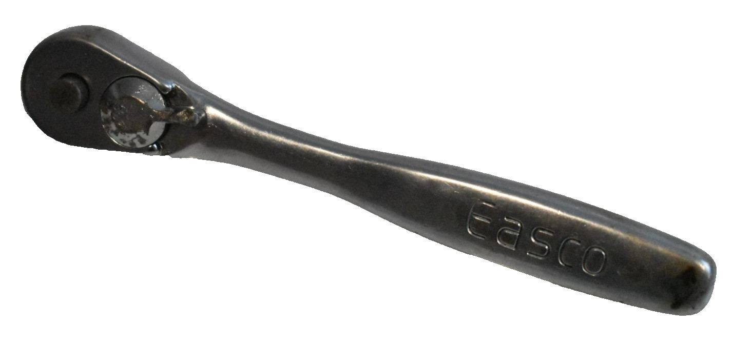 Easco Tools 721150 Ratchet Wrench 3/8″ Drive USA Smooth Polished Handle