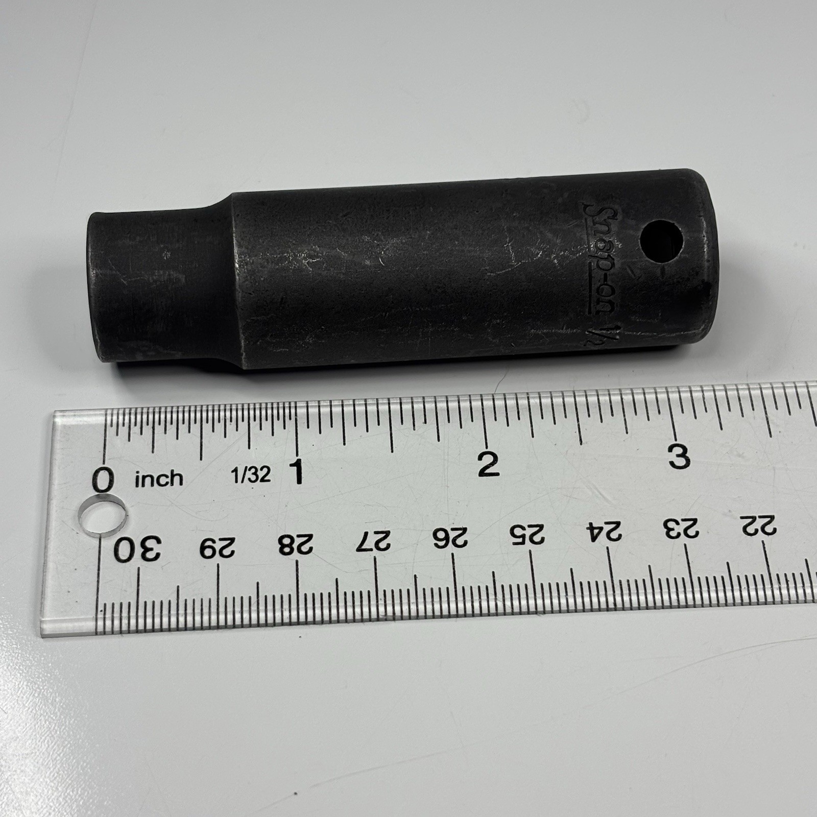 Snap On Tools SIM160 1/2 Dr 6Pt SAE 1/2 Flank Dr Deep Impact Socket USA VTG