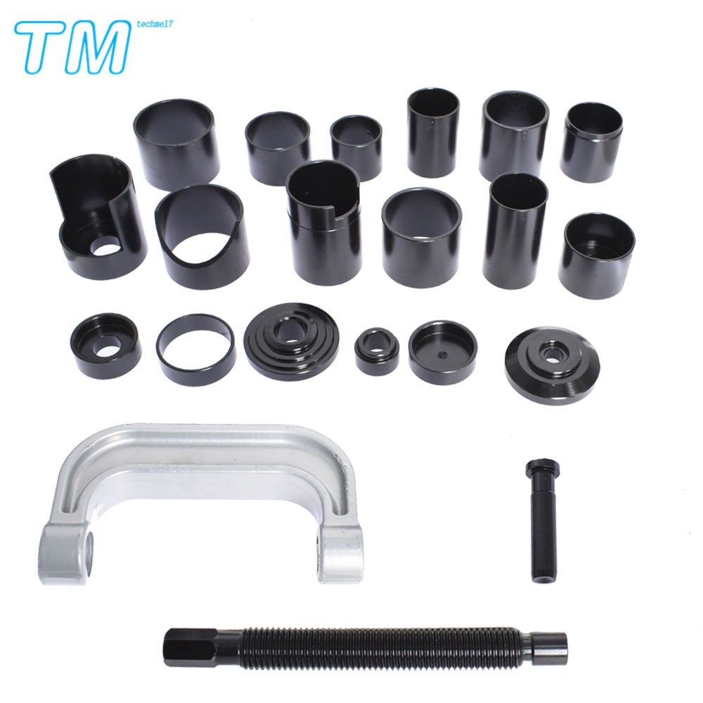 Auto Repair Service Removal Ball Joint Press Tool Kit & 21Pcs Master Adapter Set