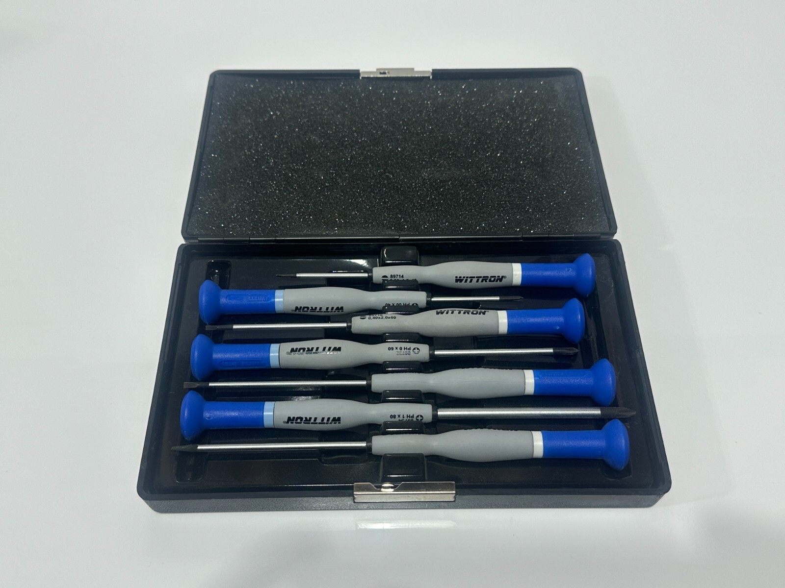 WITTRON ELECTRIC 7pc Precision Electronic Screwdriver Set, Flat Slotted Phillips