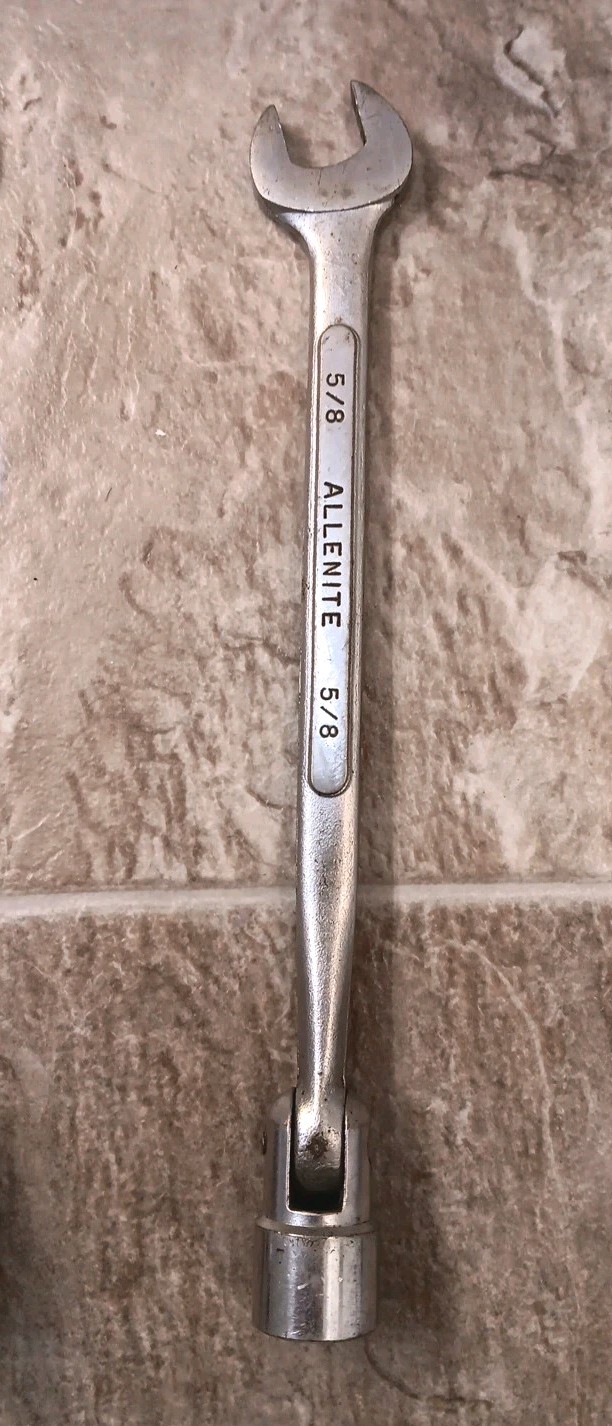 Lot Of 4 Allenite Japan Flex Head Socket Open End Combination Wrench Vintage