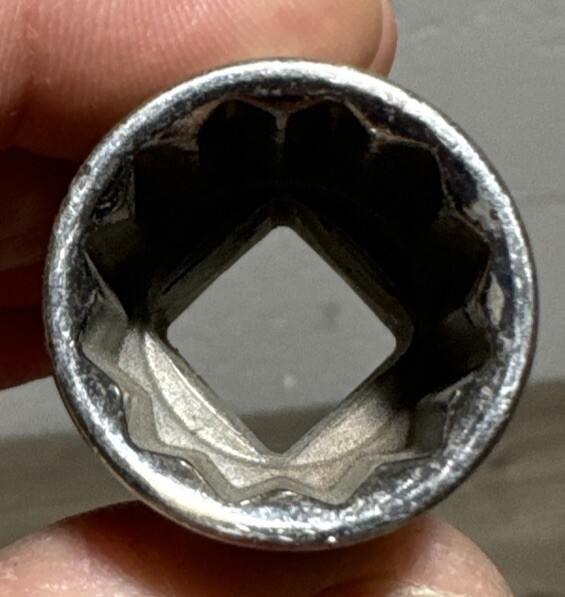 Craftsman USA 19mm 12 Point 1/2″ Drive Socket 44238 G Series