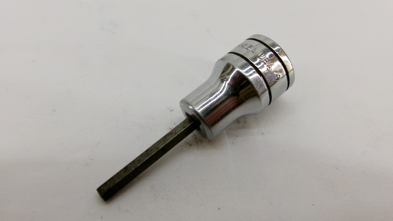 Snap-on tools USA 3/8″ drive 9/64 SAE Hex Bit Socket Driver FA4.5A Nice!