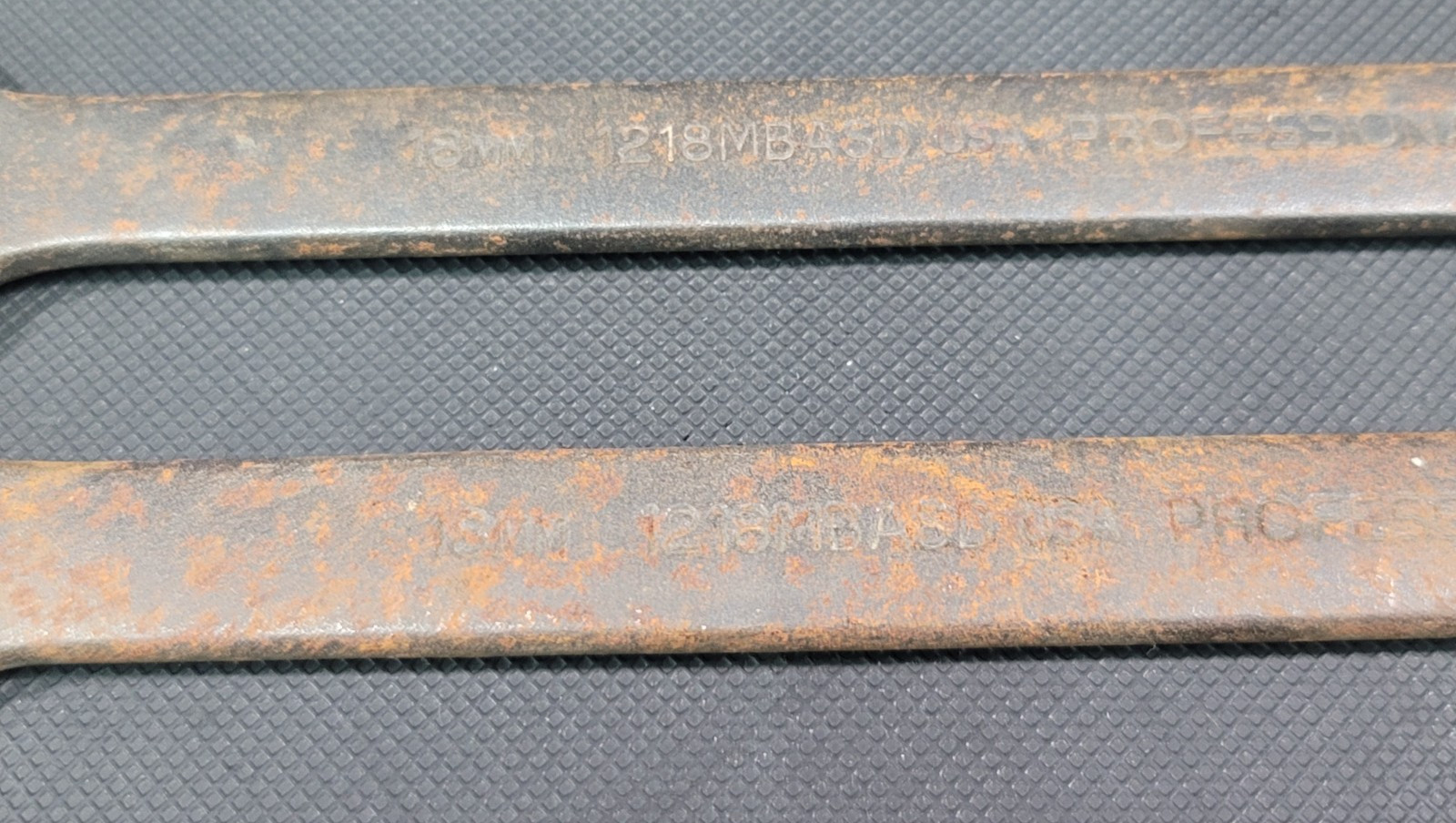 Lot of 5 Proto Professional 18mm Metric 12 Point Combination Wrench 1218MBASD