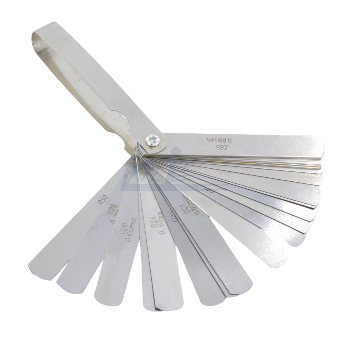Spark Plug Gap Tool & 32 Blades Metric Feeler Gauge Filler Measuring Tools Black
