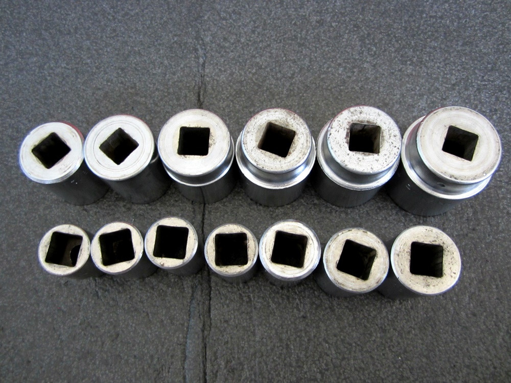 Vintage Dayton 1/2″ Drive 16pc SAE Socket Set Ratchet Breaker Bar Made in USA