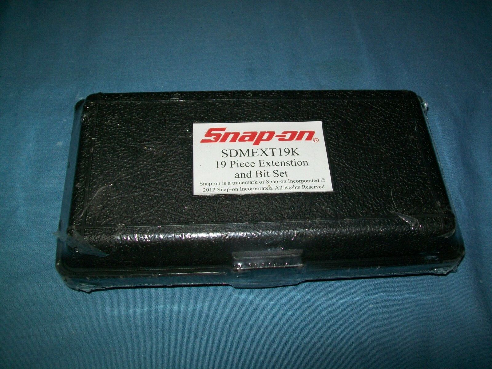 NEW Snap-on SDMEXT19K Ratchet Screwdriver Bit 19pc SET HEX Shank in Case Sealed